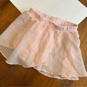 Eurotard Ballet Pink Dance Skirt XS | Soft Pull-On Ballet Skirt Girls